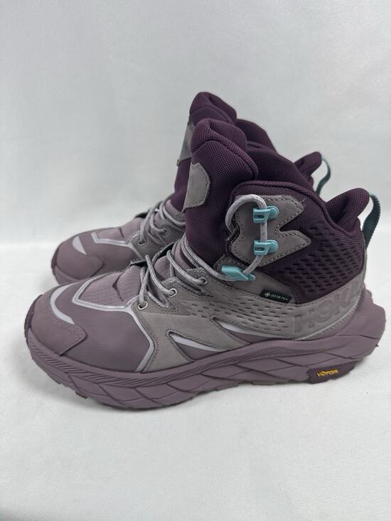Hoka Shoes - Hoka One Womens Purple Anacapa Mid GTX Gore-Tex Boots Size 8 B